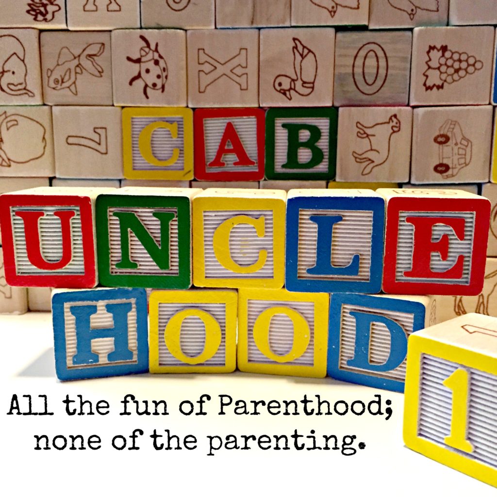 kids blocks spell out unclehood