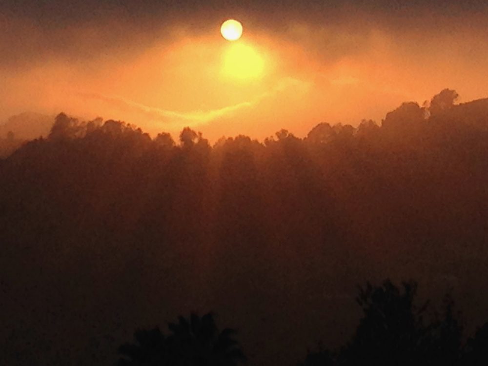 mysterious sunset